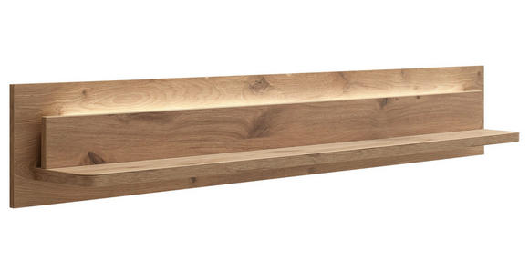 WANDBOARD Holzwerkstoff Eichefarben  - Eichefarben, KONVENTIONELL, Holzwerkstoff (150/24/18cm) - Cantus