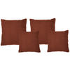 ZIERKISSENSET  42/53/42/53 cm   - Kupferfarben, Konventionell, Textil (42/53/42/53cm) - Livetastic