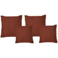 ZIERKISSENSET  42/53/42/53 cm   - Kupferfarben, Konventionell, Textil (42/53/42/53cm) - Livetastic