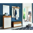 GARDEROBE 5-teilig  in 155/195/40 cm  - Eichefarben/Anthrazit, Design, Holz/Holzwerkstoff (155/195/40cm) - Novel