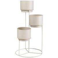 Ghiveci Pentru Plante 36/70 cm  - bej, Trend, metal (36/70cm) - Ambia Home