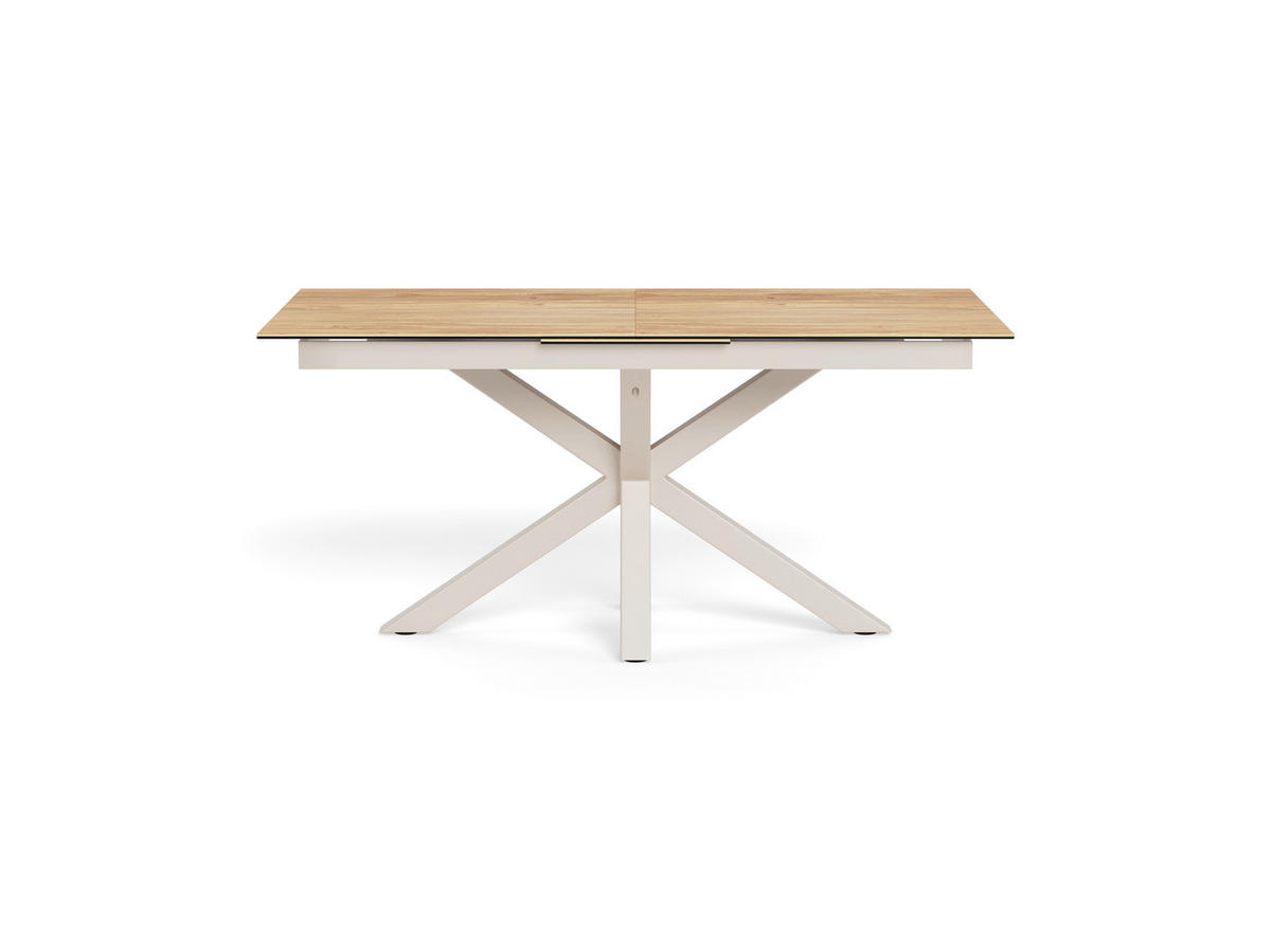 ESSTISCH in Metall, Glas, Keramik 210/90/76 cm  - Eichefarben/Grau, MODERN, Glas/Keramik (210/90/76cm) - MID.YOU