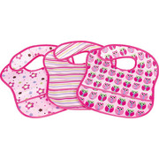 Lätzchen 3er Set - Rosa, Basics, Textil (28/39/cm) - My Baby Lou
