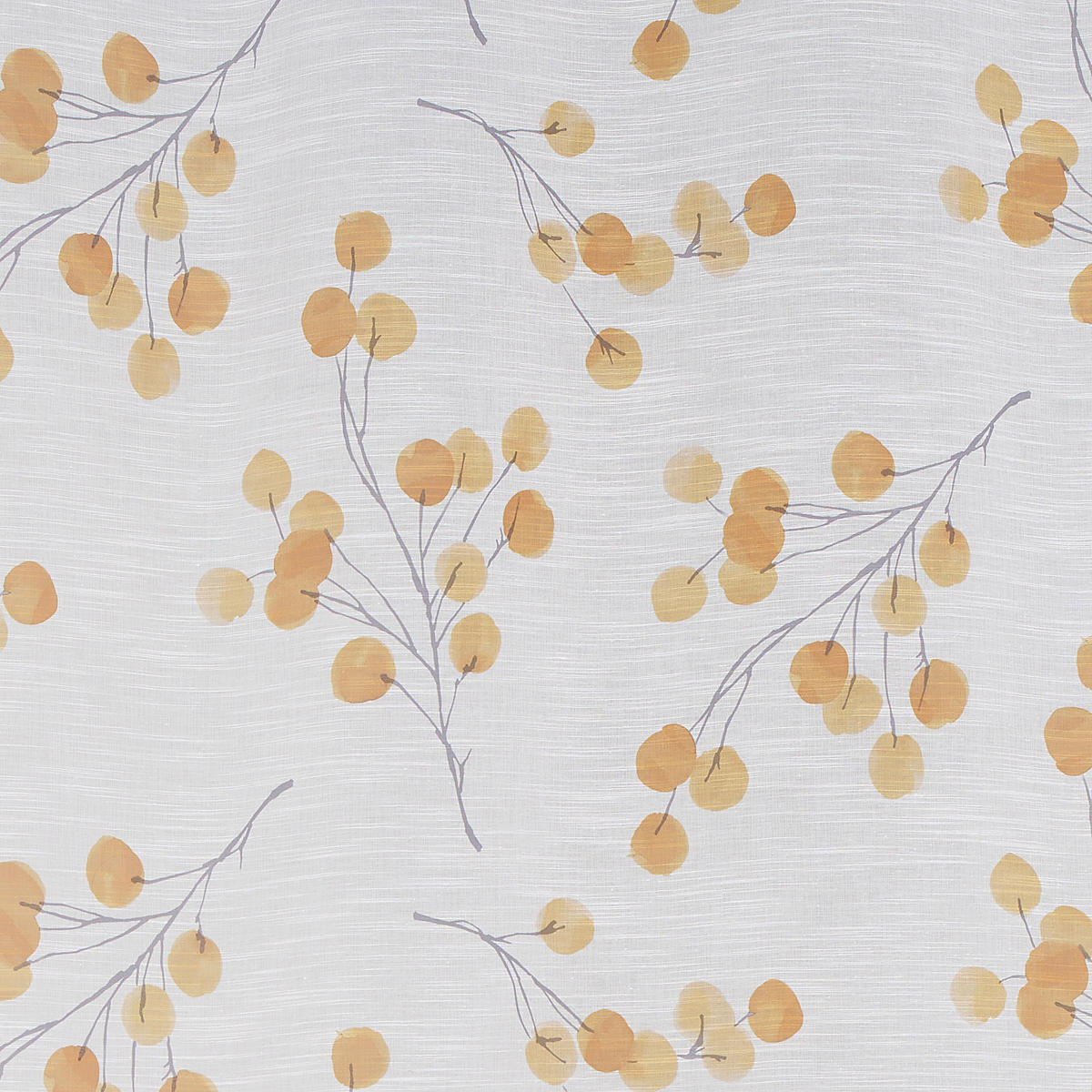 Perdea Cu Inele Tip Capsă semitransparent  - galben, Konventionell, textil (135/245cm) - Esposa