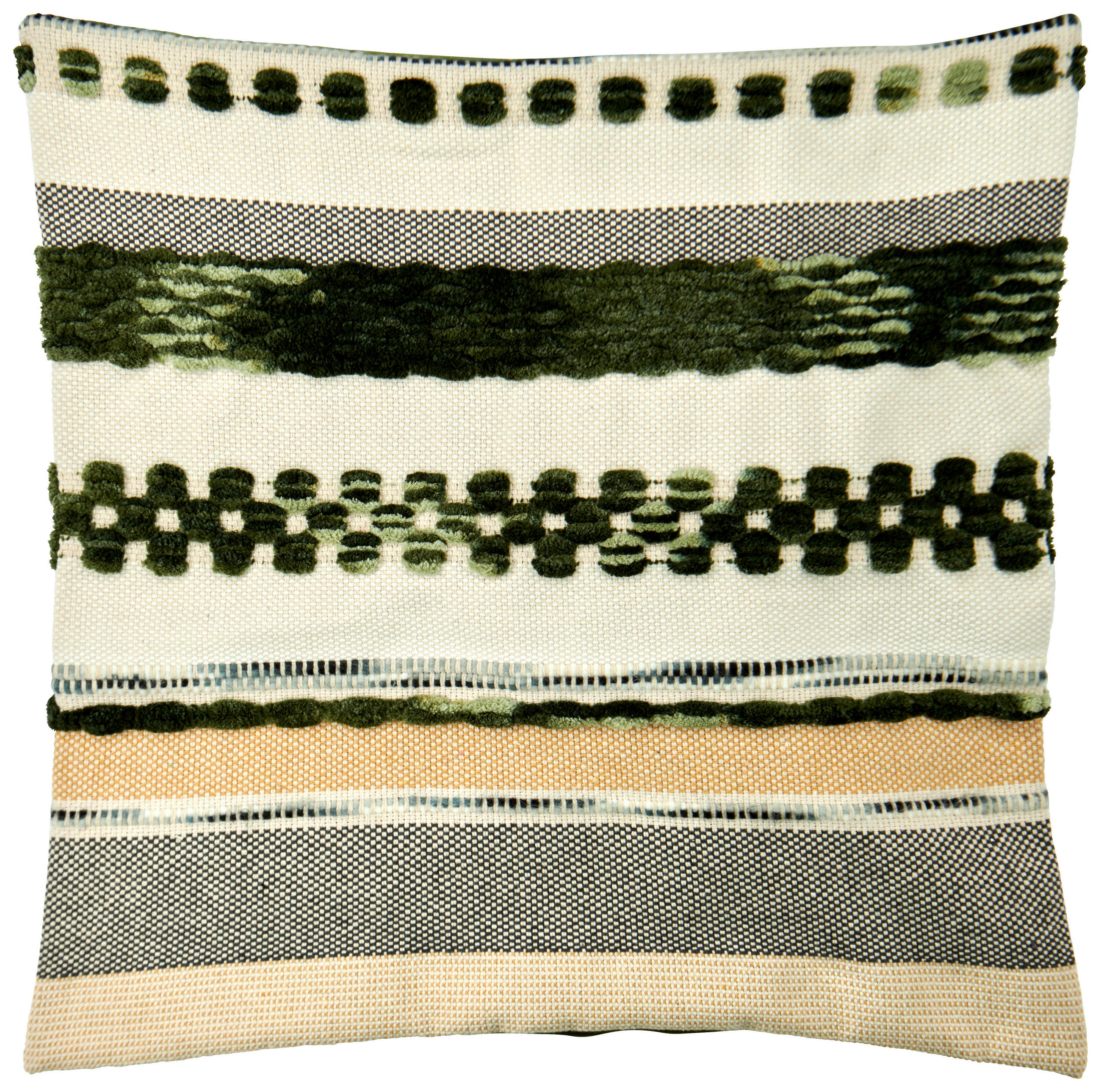 POTAH NA POLŠTÁŘ  45/45 cm - zelená, Basics, textil (45/45cm) - Novel