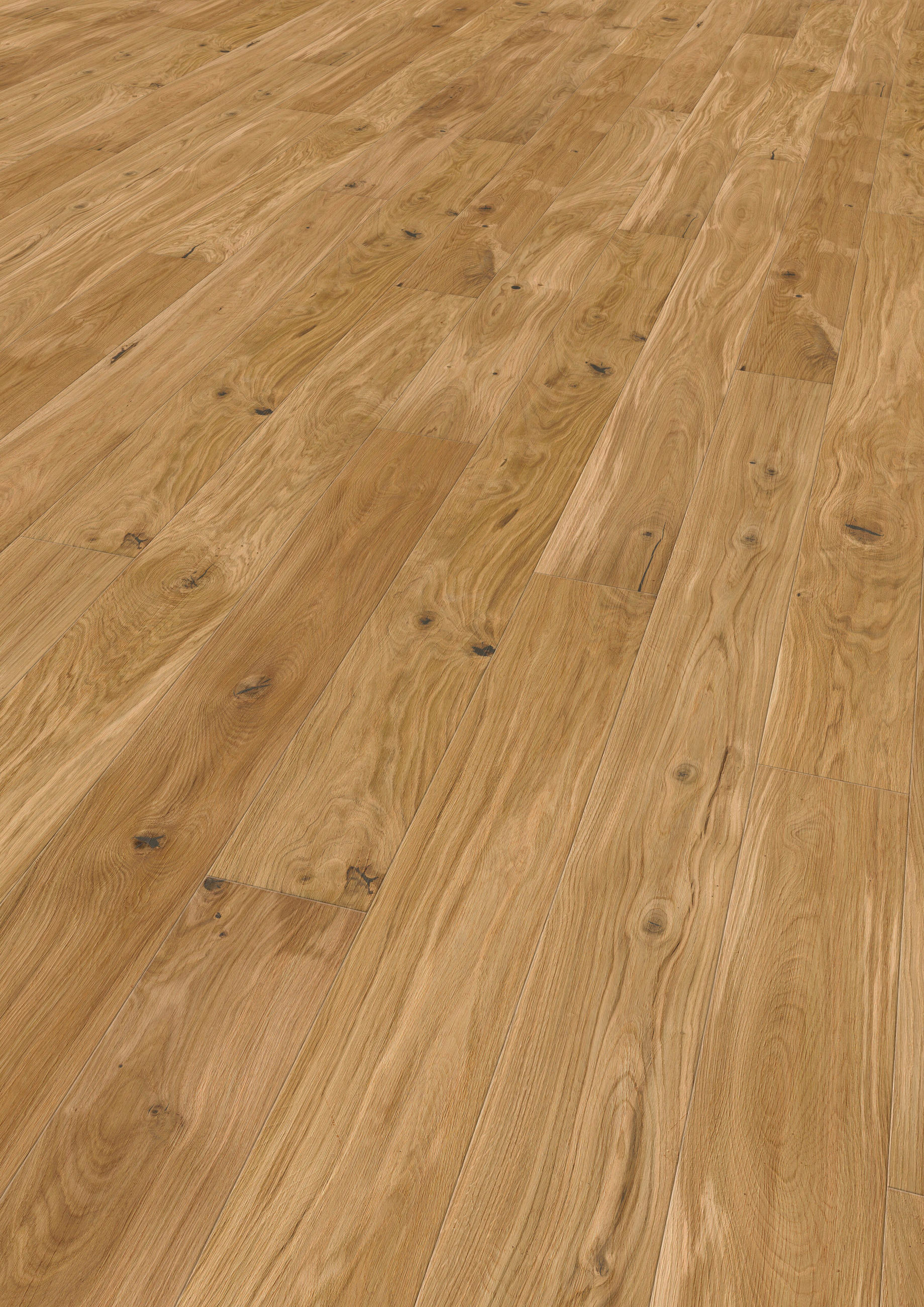 LANDHAUSDIELE Rustico Eiche Natur 100015601  per  m² - Design, Holz (220,5/17,6/1,3cm) - Tilo