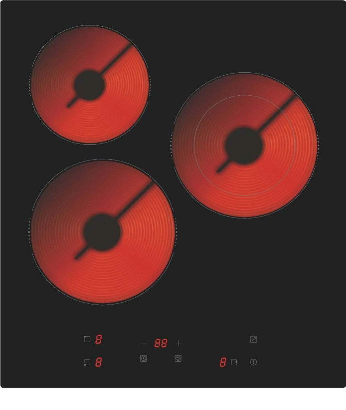 KÜCHENBLOCK   in Kaschmir  - Kaschmir/Schwarz, Basics, Holzwerkstoff/Metall (180/210/60cm) - Carryhome
