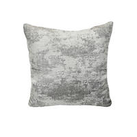 DÍSZPÁRNAHUZAT  - ezüst, Basics, textil (45/45cm)