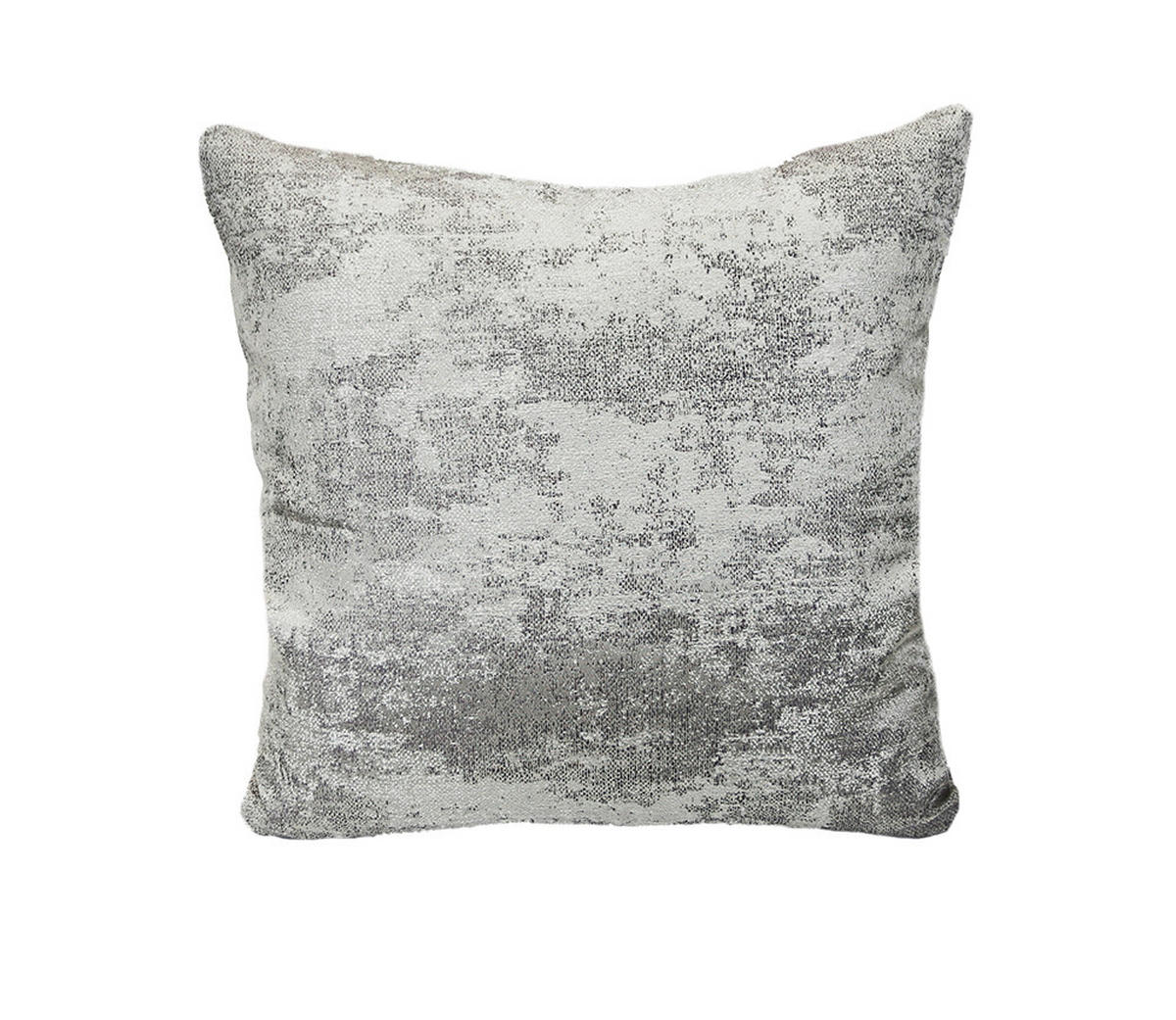 DÍSZPÁRNAHUZAT  - ezüst, Basics, textil (45/45cm)