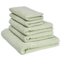 FROTTIERSET Hellgrün 5-teilig  - Hellgrün, Basics, Textil - Marc O'Polo