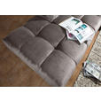 ECKSOFA Grau Flachgewebe  - Schwarz/Grau, MODERN, Kunststoff/Textil (275/235cm) - Landscape