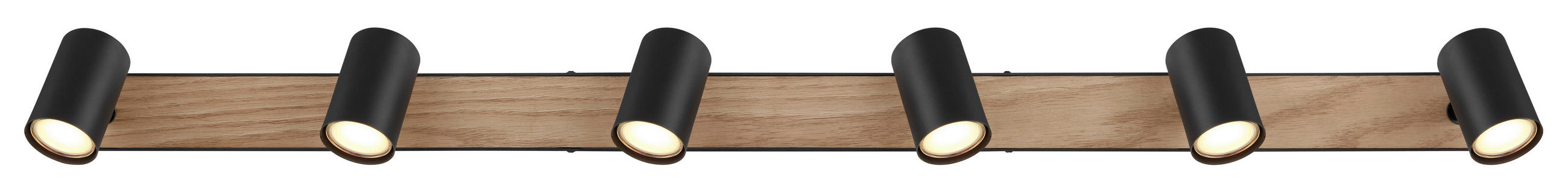STRAHLER 115/6/13,5 cm   - Dunkelbraun/Schwarz, Natur, Holzwerkstoff/Metall (115/6/13,5cm) - Globo