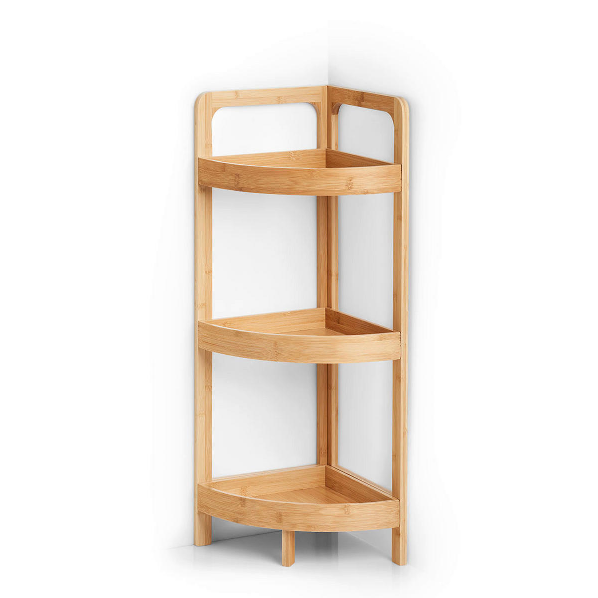 ECKREGAL - Naturfarben, Basics, Holz (29/29/85cm) - Zeller Present