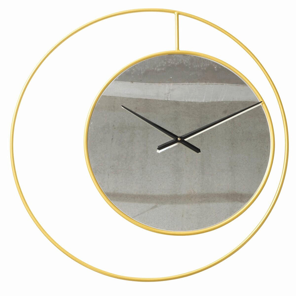 NÁSTENNÉ HODINY zlatá 90 cm - zlatá, Basics, kov (90cm)