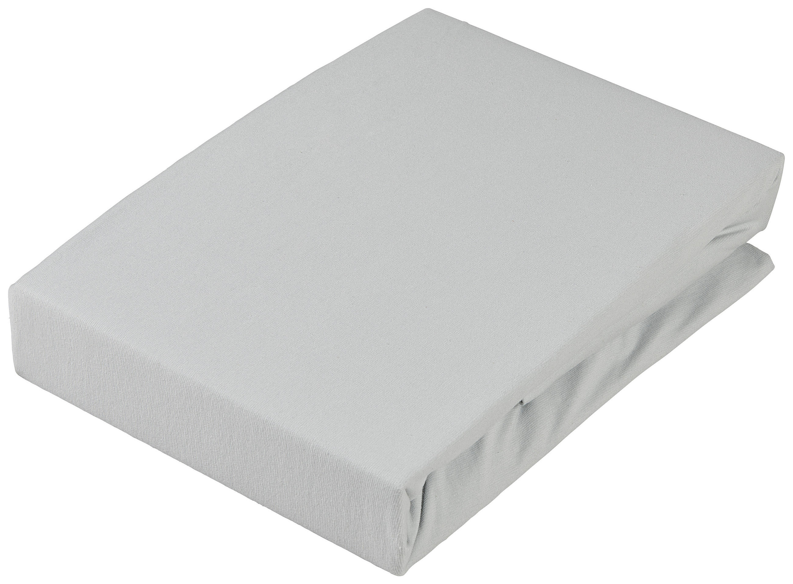 TOPPER-SPANNLEINTUCH 140/220 cm Jersey  - Silberfarben, KONVENTIONELL, Textil (140/220cm) - Novel