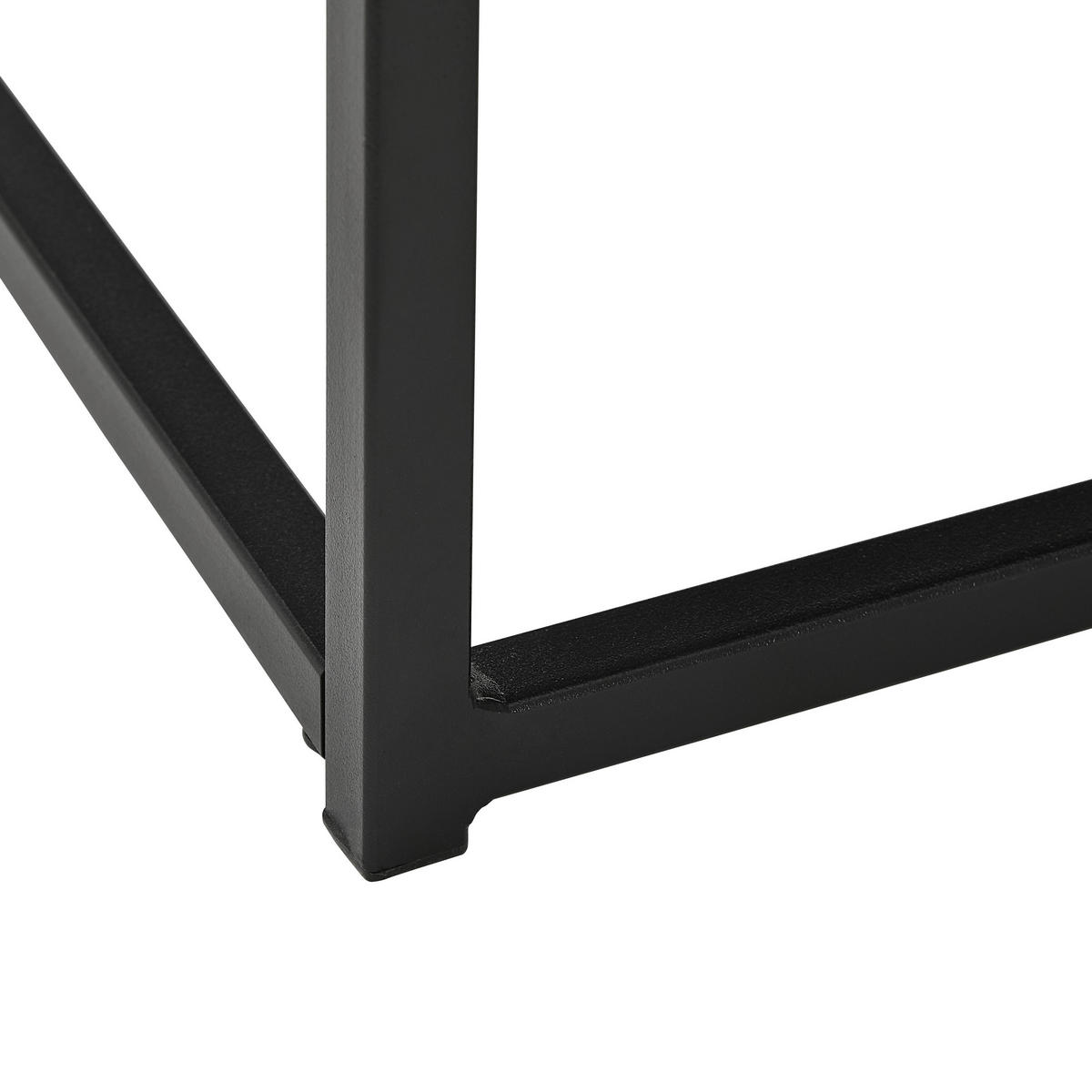 COUCHTISCHSET 75/65/27/22/75/65 cm quadratisch Schwarz  - Schwarz, Design, Keramik/Metall (75/65/27/22/75/65cm) - Livetastic