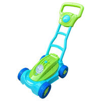 SEIFENBLASEN-KINDERRASENMÄHER Seifenblasen-Rasenmäher  - Blau/Hellgrün, Basics, Kunststoff (26,5/20,5/48cm) - alldoro