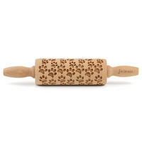 MOTIV-TEIGROLLE - Naturfarben, Basics, Holz (23/4,5/4,5cm) - Folkroll