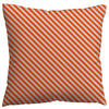 KISSENHÜLLE Woven Satin Fade 40/40 cm  - Rot/Hellgrau, Basics, Textil (40/40cm) - Schlafgut
