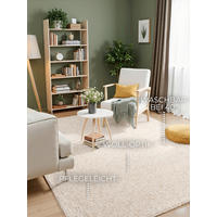 TUFTTEPPICH 160/230 cm Rocco Creme, Champagner  - Champagner/Creme, Basics, Kunststoff (160/230cm) - Elle Decoration