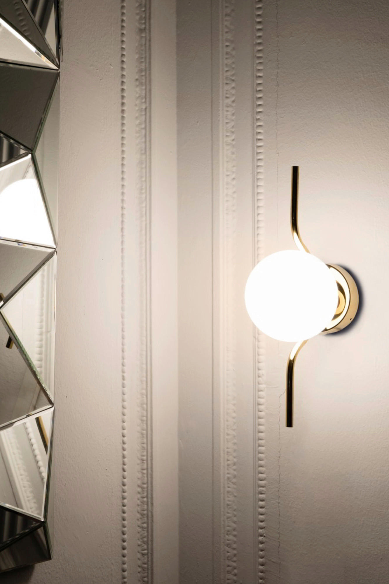 LED-WANDLEUCHTE 14/19/40 cm   - Goldfarben, LIFESTYLE, Metall (14/19/40cm)