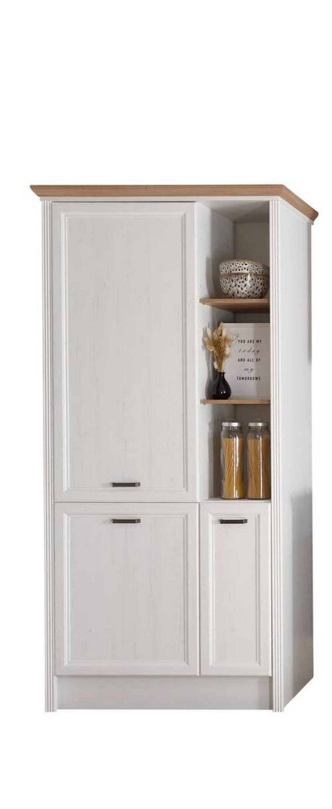 ELEMENT ZA UGRADBENE UREĐAJE    - boje pinije/hrast Artisan, Konvencionalno, drvni materijal/metal (104/228/60cm) - Carryhome