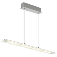 ZÁVĚSNÉ LED SVÍTIDLO, 88/9/80-150 cm - průhledné/čiré, Design, kov/plast (88/9/80-150cm)