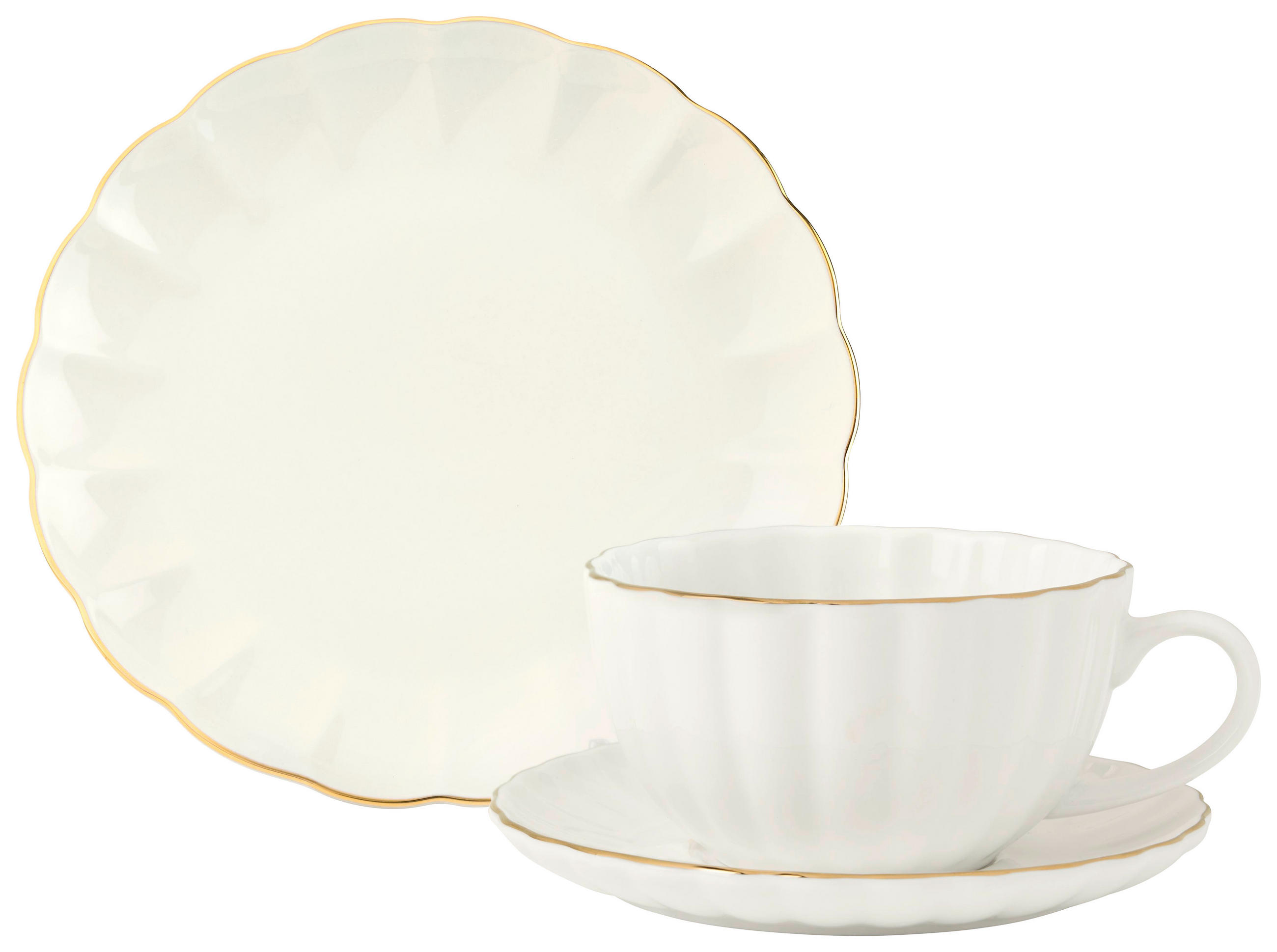 KAFFEESERVICE Mariella 18-teilig  - Trend, Keramik - Novel
