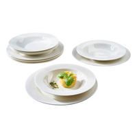 TAFELSERVICE Weiß Sofia 12-teilig  - Weiß, KONVENTIONELL, Keramik (30/24/31cm) - Ritzenhoff Breker