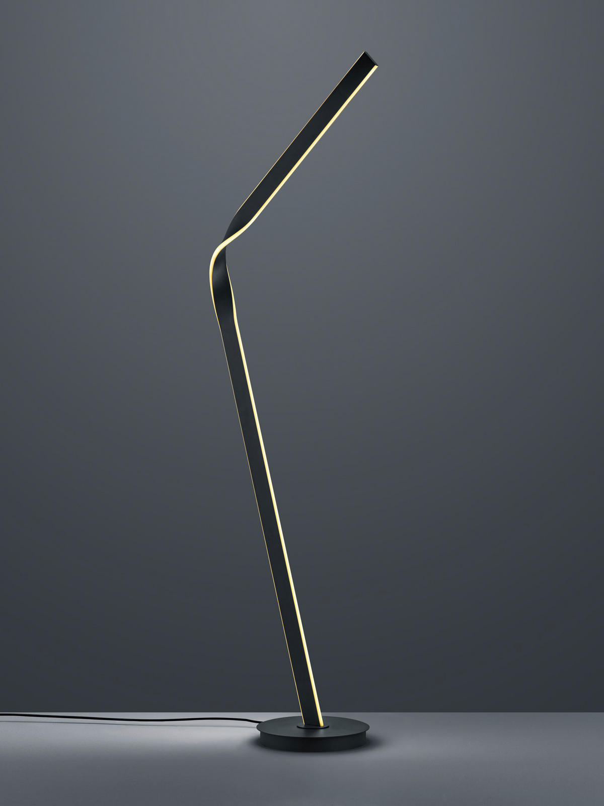 STOJEČA LED-SVETILKA  Cicenza /4700 lm/2000-4000 K// - črna, Trendi, kovina (181/53/30cm) - Cinque