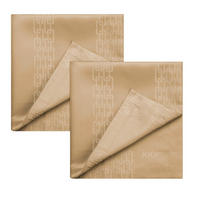 Serviette 2er-Set 50/50 cm   - Goldfarben, Basics, Textil (50/50cm) - Joop!