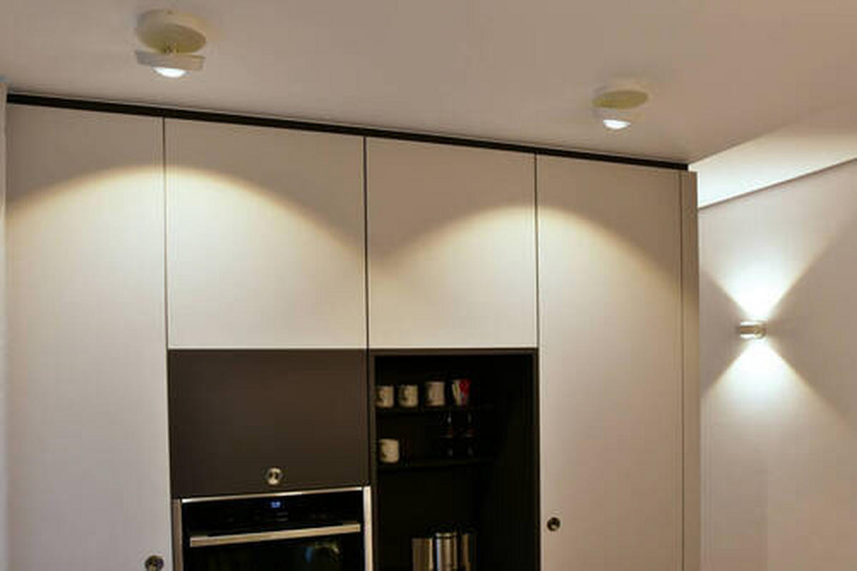 LED-DECKENLEUCHTE 16,0/15,5/7,8 cm   - Weiß, Design, Metall (16,0/15,5/7,8cm)
