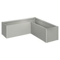 HOCHBEET Belvedere  - Grau, Basics, Metall (152/152cm) - Biohort