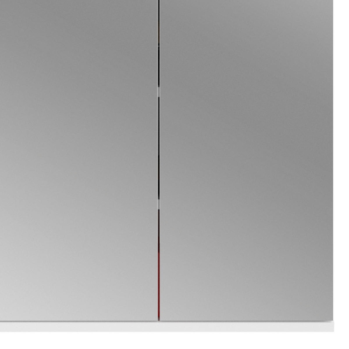 VIACÚČELOVÁ SKRIŇA, biela, 65/193/37 cm - čierna/biela, Modern, kov/kompozitné drevo (65/193/37cm) - MID.YOU