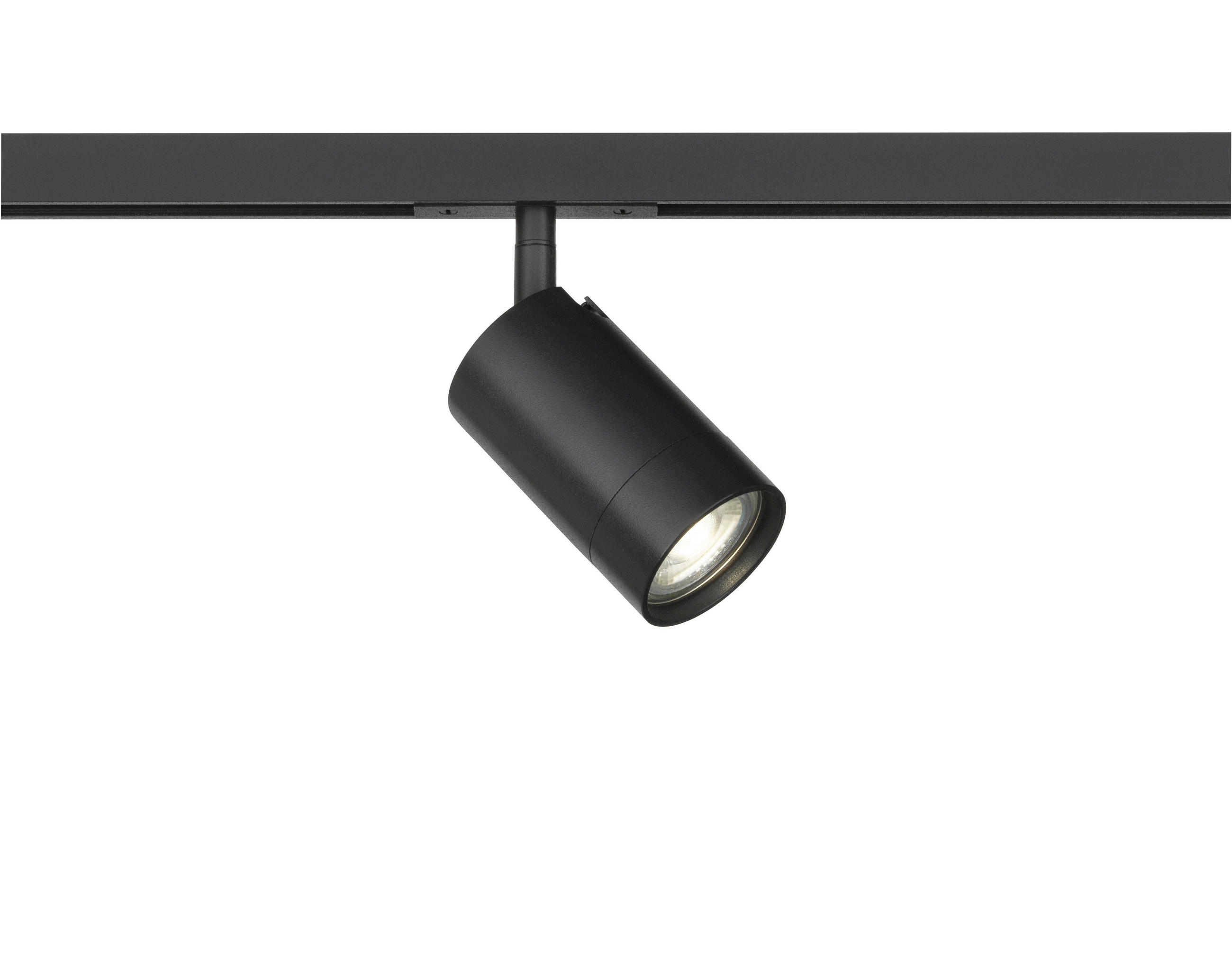 SCHIENENSYSTEM-STRAHLER m6 HV Track 6 5,6/9,5 cm   - Schwarz, Basics, Metall (5,6/9,5cm) - Fischer & Honsel