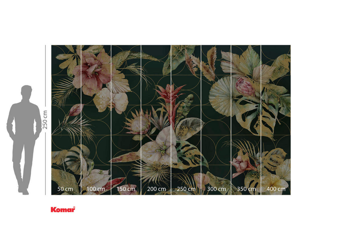 NON WOVEN-TAPET 400/250 cm  - multicolor, Basics (400/250cm) - Komar