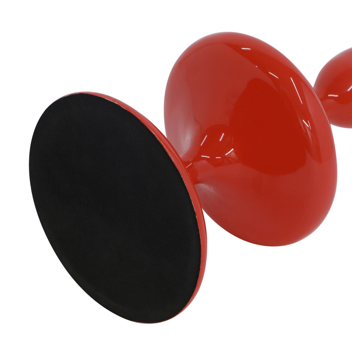 STABKERZENHALTER - Rot, Basics, Metall (11/19,5/11cm)
