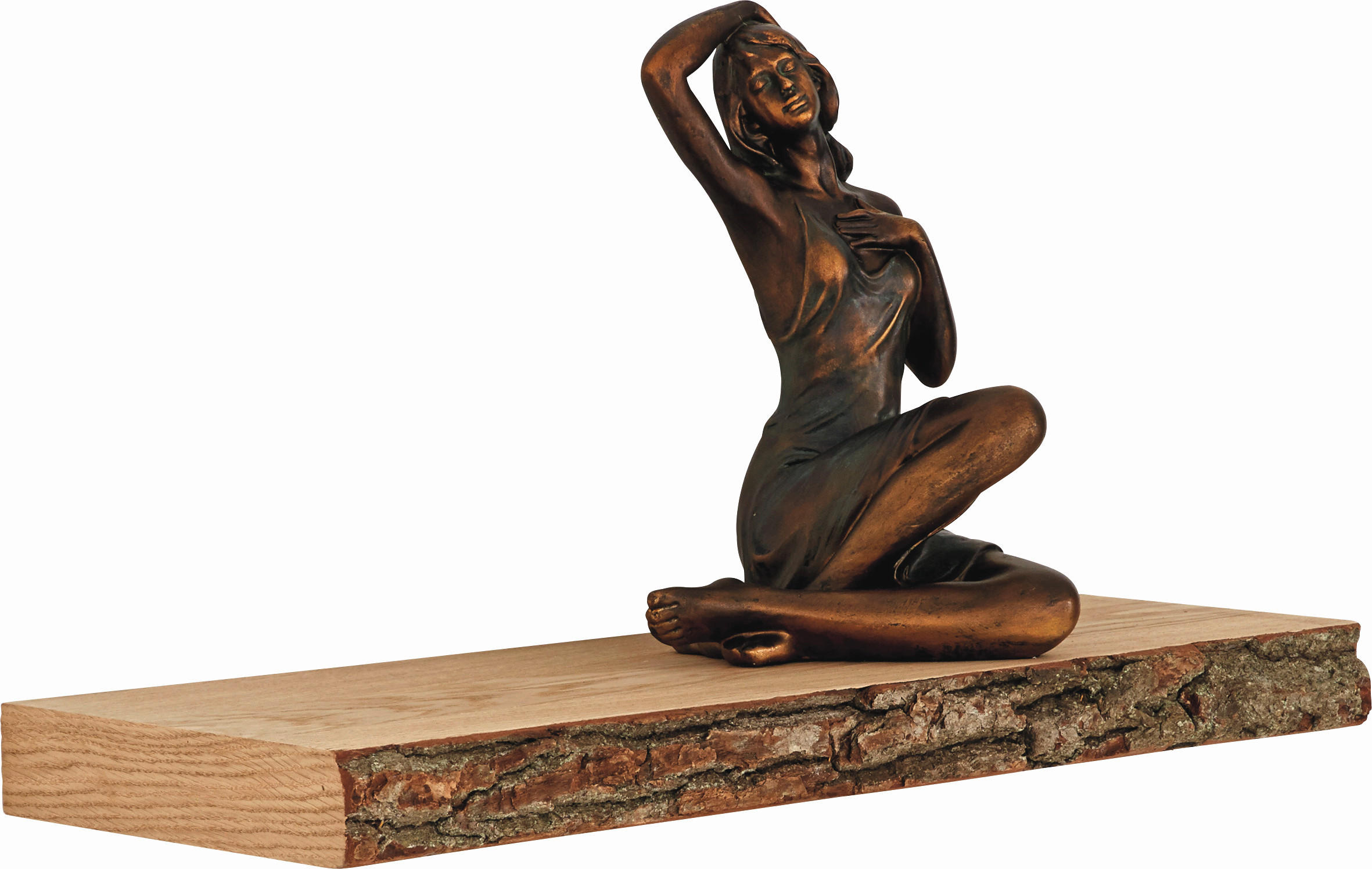 WANDBOARD Holz Eiche Eichefarben  - Eichefarben, KONVENTIONELL, Holz (60/4,6/23,5cm)