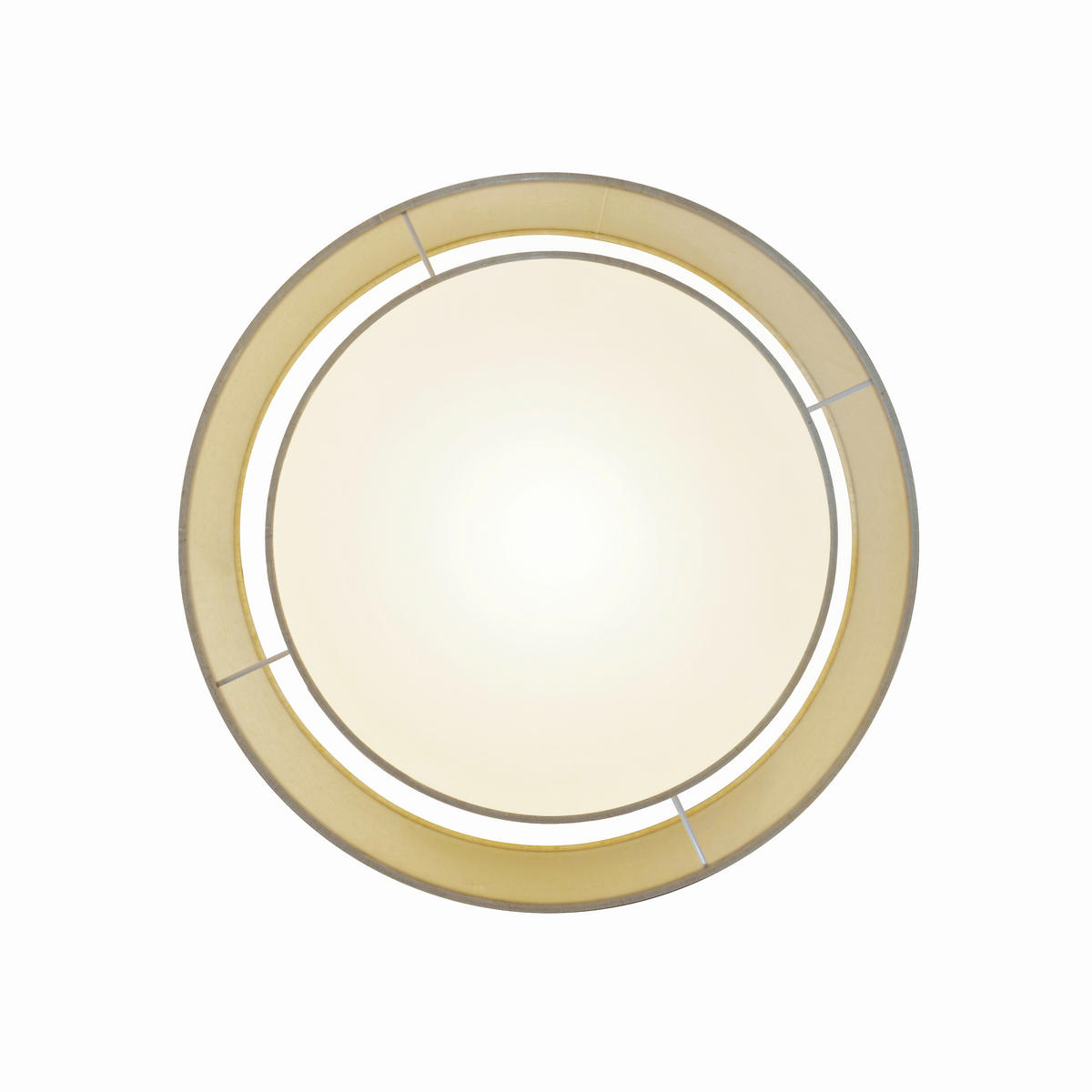 DECKENLEUCHTE 50/22 cm   - Beige, Trend, Textil (50/22cm) - Nordlux