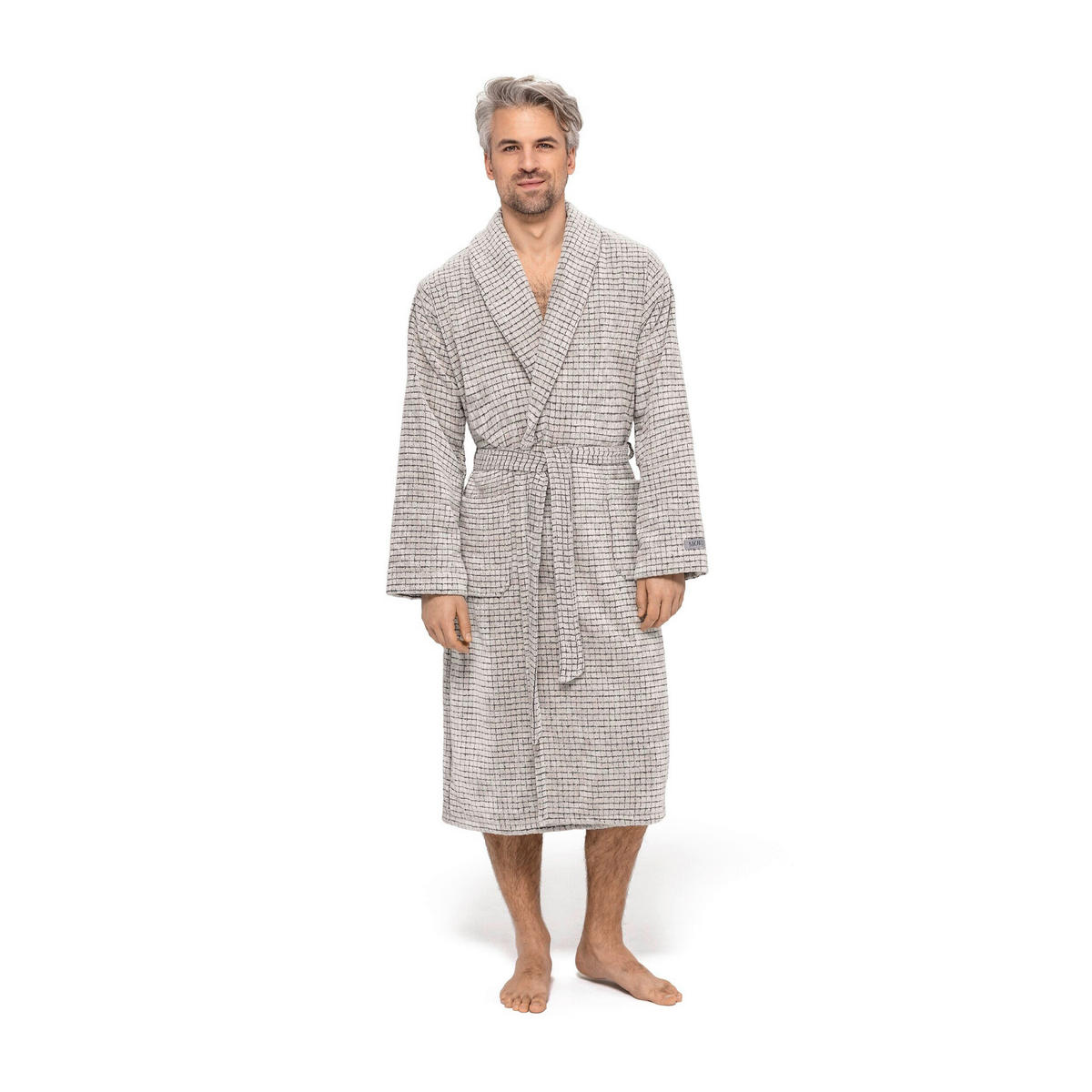 BADEMANTEL M Unisex  - Naturfarben, Basics, Textil (Mnull) - Moeve