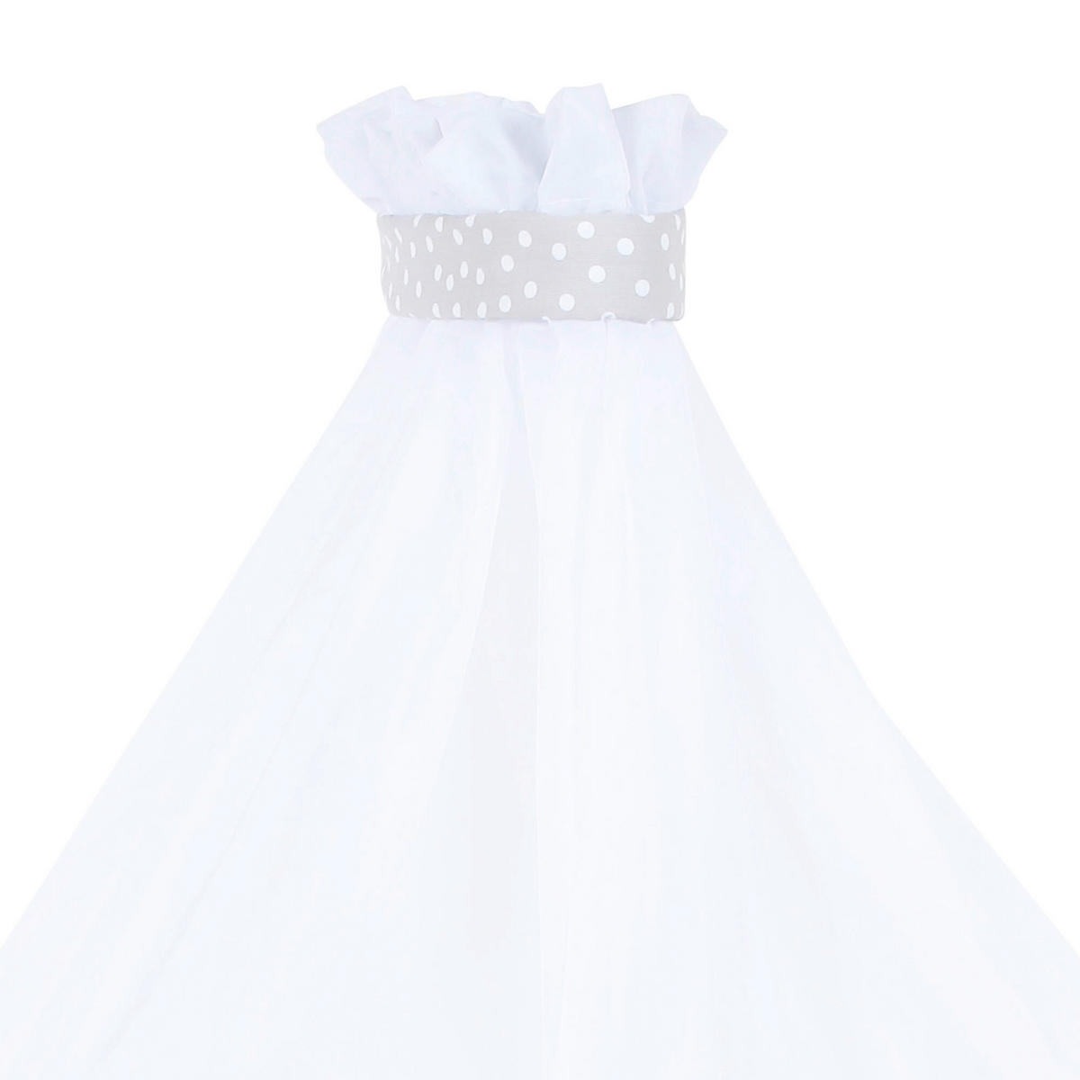 MOSKITONETZ  - Hellgrau, Basics, Textil (310/160/0,1cm) - Babybay