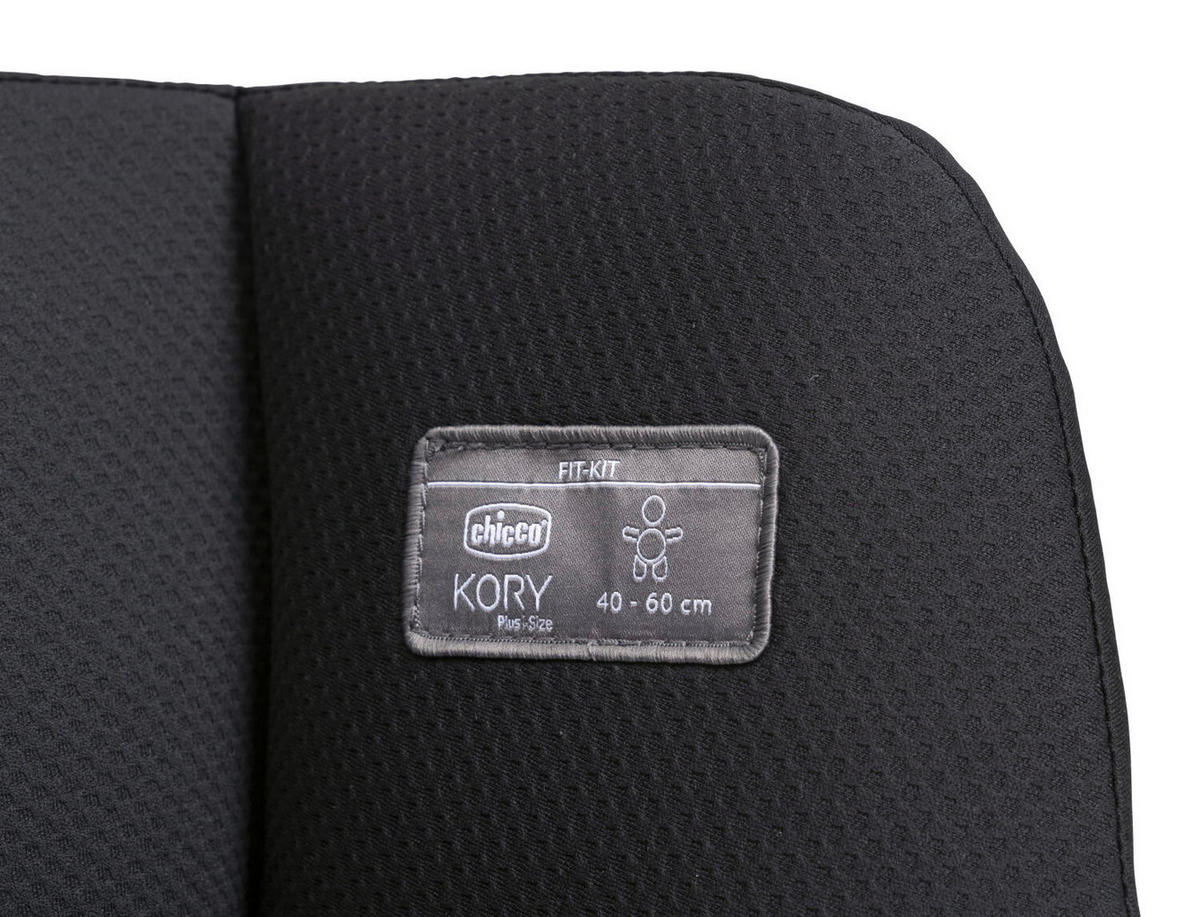 KINDERAUTOSITZ Kory Air Plus Black Lux   - Schwarz, Basics (63/36/57/37cm) - Chicco