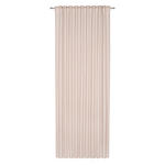 FERTIGVORHANG halbtransparent  - Taupe, Basics, Textil (140/245cm) - Boxxx