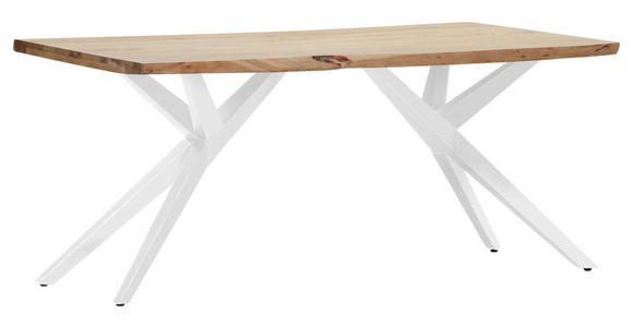 TISCHGESTELL Weiß   - Weiß, Design, Metall (60/80/73cm) - Landscape