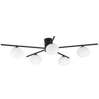 DECKENLEUCHTE 70/54/17.5 cm  - Weiß, Trend, Glas (70/54/17.5cm) - Collett's Monde