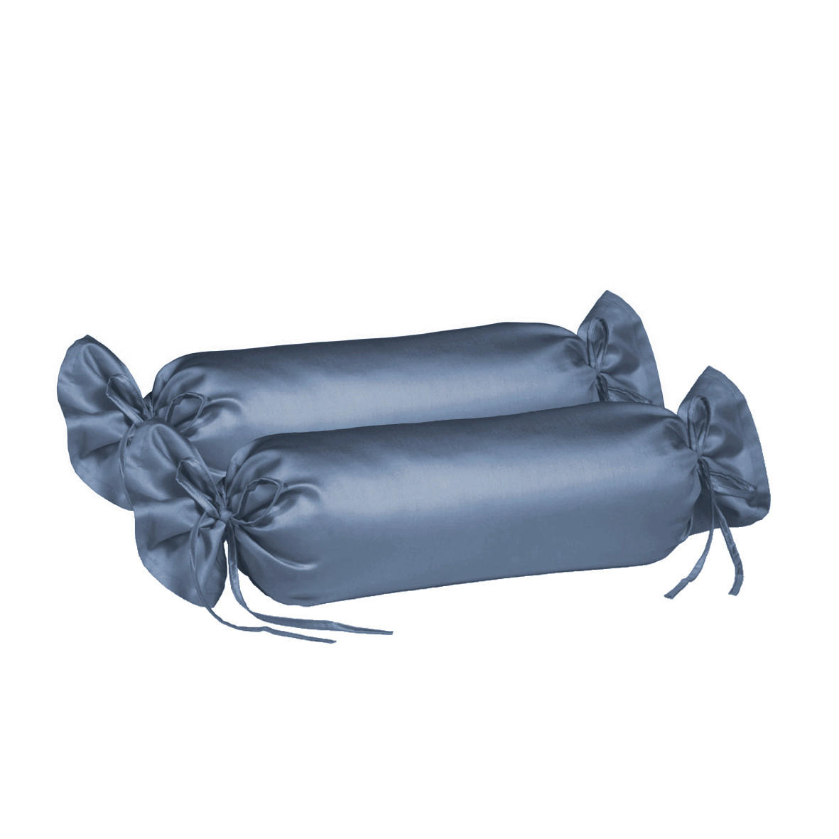 NACKENROLLENBEZUG 40/15 cm  - Blau, Basics, Textil (40/15cm) - Fleuresse