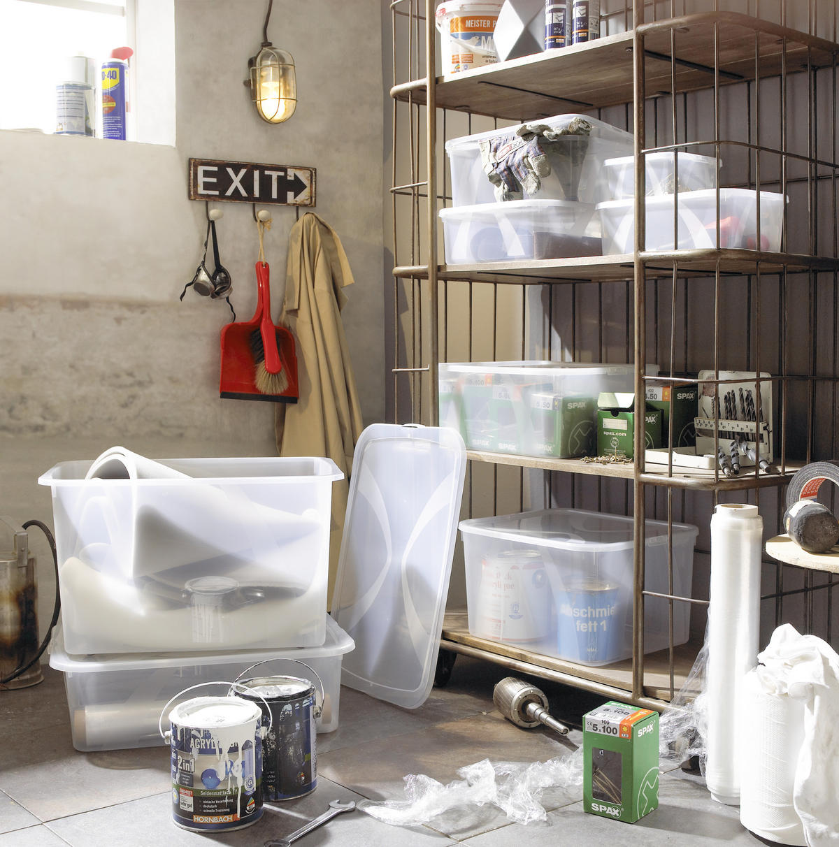 BOX MIT DECKEL 19,8/16,5/8,9 cm  - Transparent, Konventionell, Kunststoff (19,8/16,5/8,9cm) - Rotho
