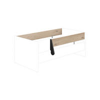 ERWEITERUNGSSET Tomke  - Eichefarben/Schwarz, Basics, Holzwerkstoff (146,0/19,8/9,5cm) - Paidi