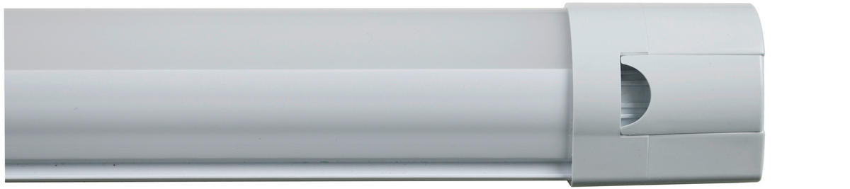 LED-DECKENLEUCHTE pro 62/6/6 cm  - Hellgrau, Basics, Kunststoff (62/6/6cm)