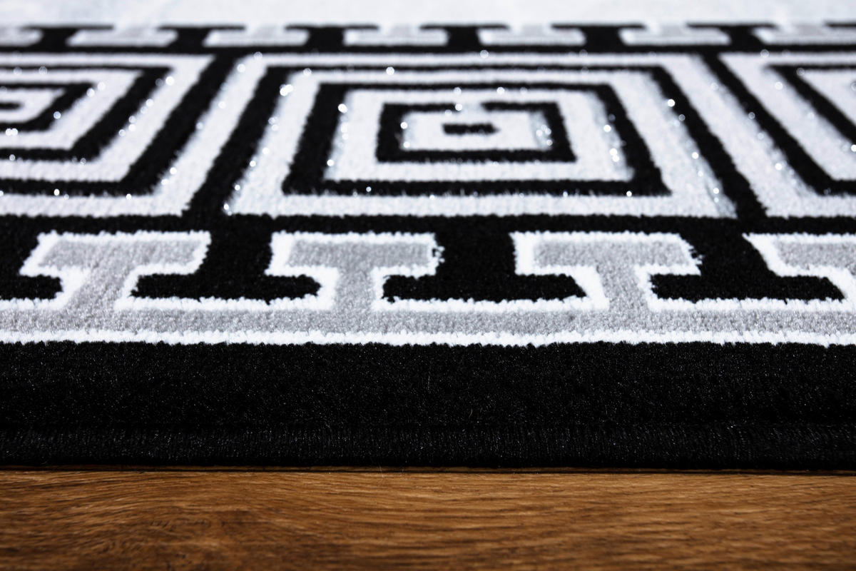 WEBTEPPICH 80/150 cm 39030 Grau  - Grau, Design, Textil (80/150cm)